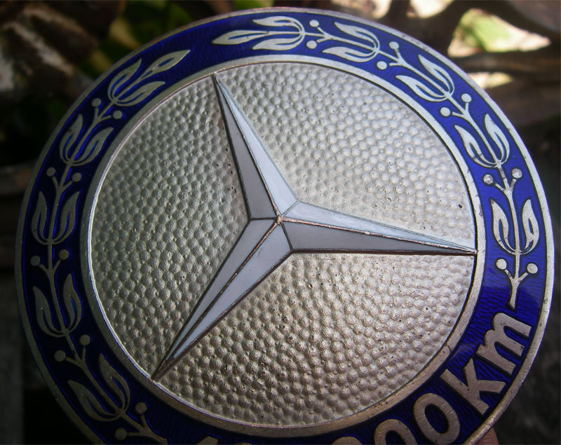 Mercedes grill badges for sale #4